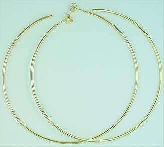 Brinco de argola de fio Código: BS0867