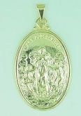 Medalha folheada a ouro Código: PS0241