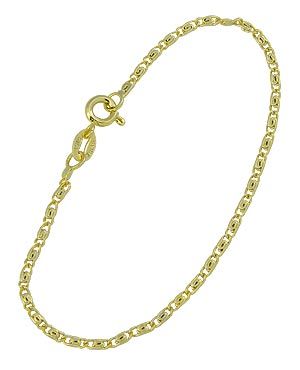Pulseira folheada a ouro Código: CR0057 18